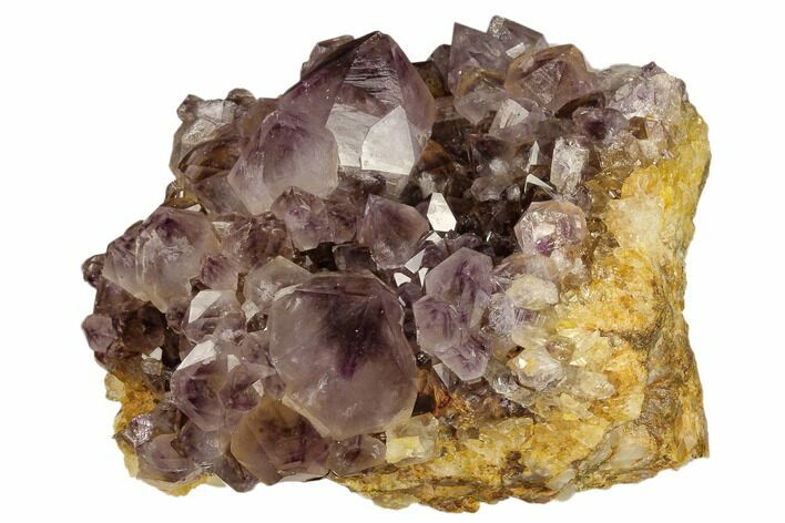 Wide, Amethyst Crystal Cluster - South Africa #115391